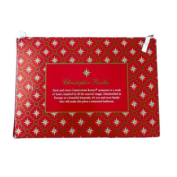 NEW Christopher Radko Sweet Tooth Cottage Glass Ornament - Picture 9 of 16